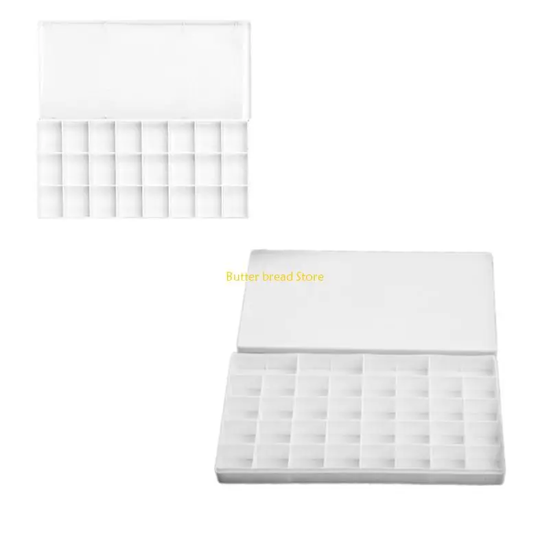 W89C 24 Well 36 Well Fain Box Mieszanie taca do akryli akrylicznych Gouaches