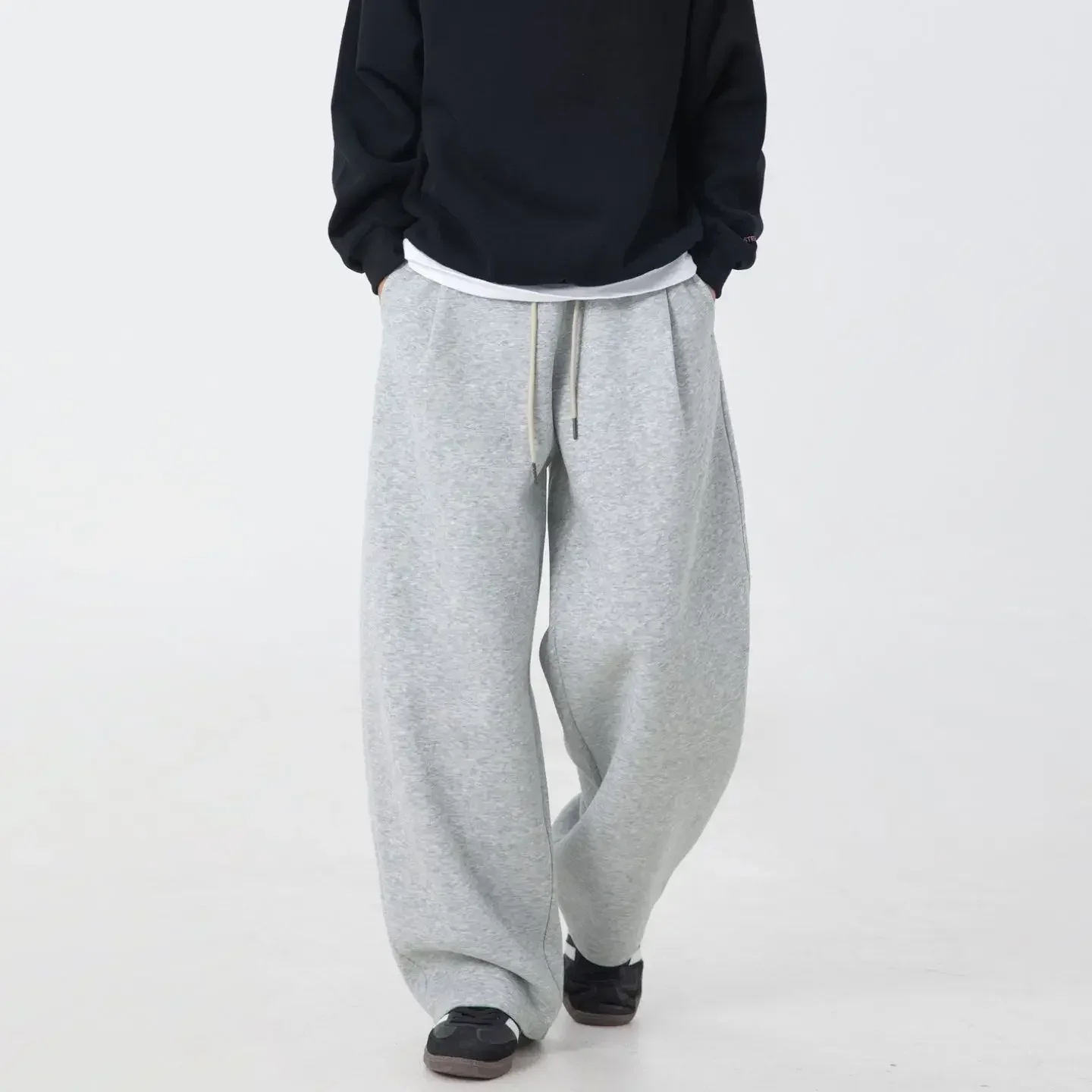 سراويل رياضية للرجال مع مطبوعات فريدة من نوعها على الطراز القوطي، سراويل طويلة مرنة ورباط للارتداء اليومي غير الرسمي #2