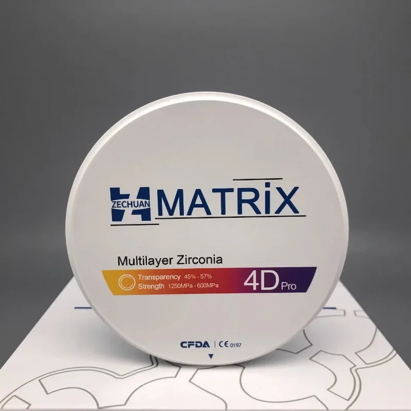 

ZECHUAN MATRIX 4D Pro Multilayer zirconia blocks