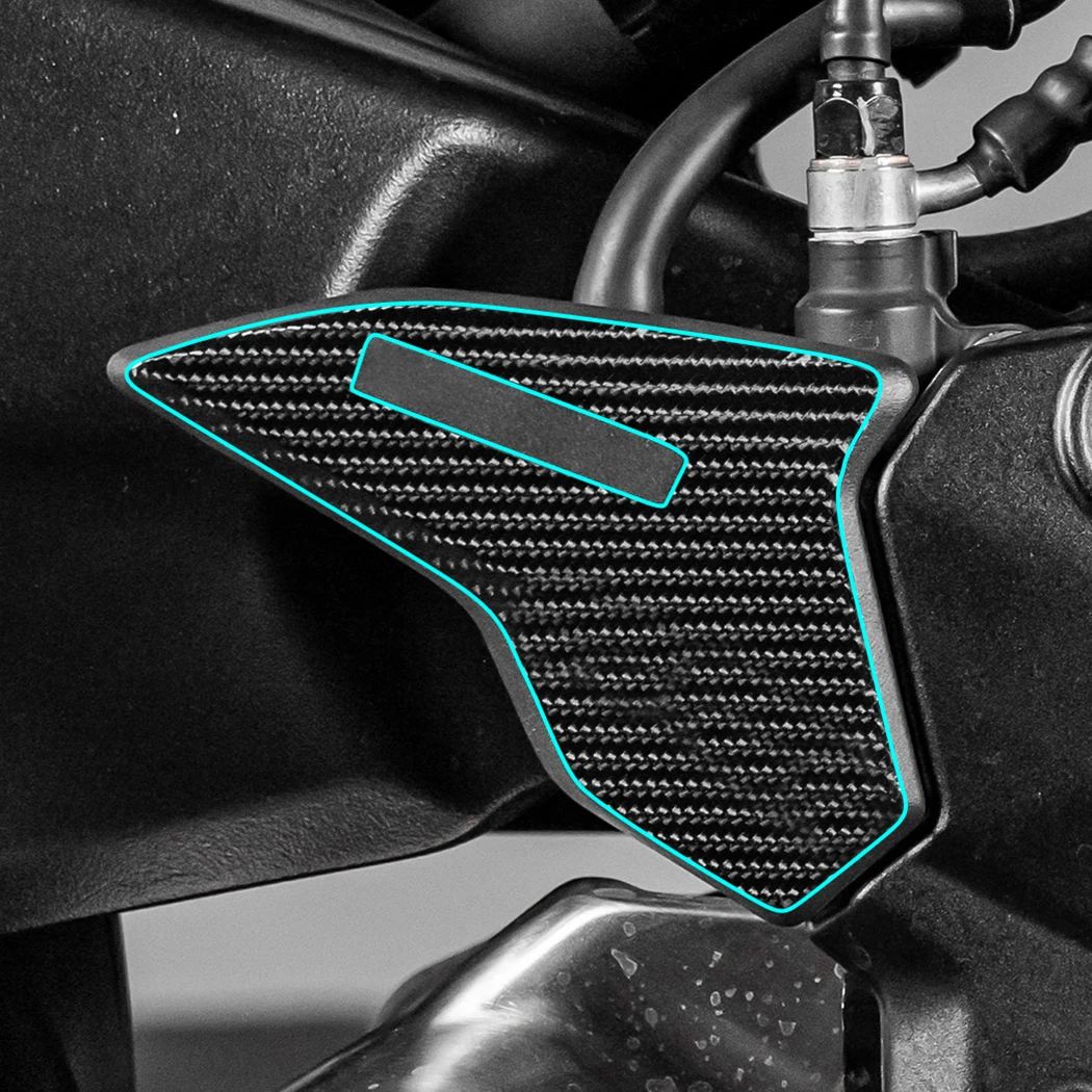 تستخدم ل CFMOTO 675NK دراجة نارية مزورة ألياف الكربون واقية أعواد تزيين مجموعات من الملحقات Refi