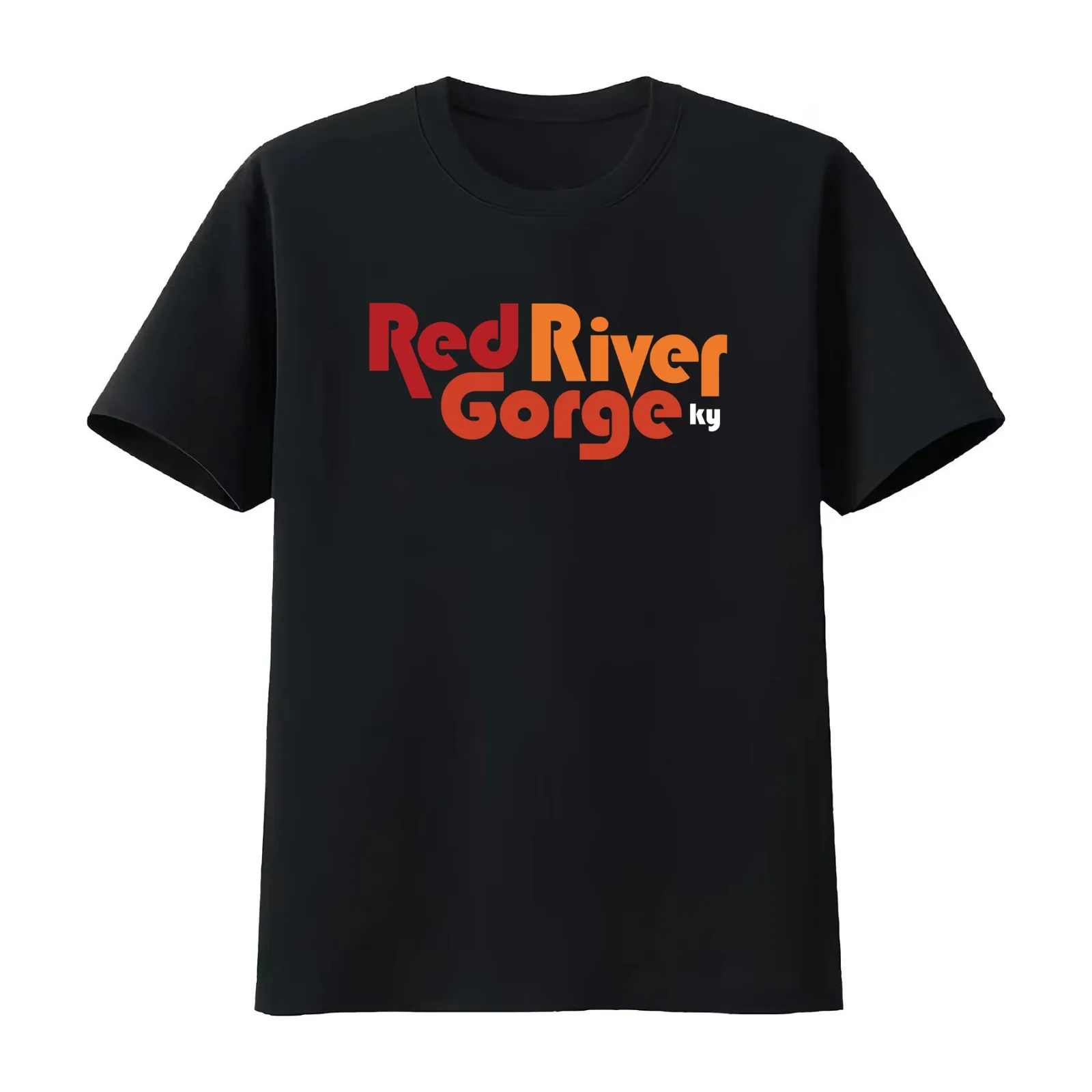 Red River Gorge Kentucky T-Shirt Summer Casual Cotton Tee Oversized Streetwear Tops Vintage Graphic Print Unisex Men Women