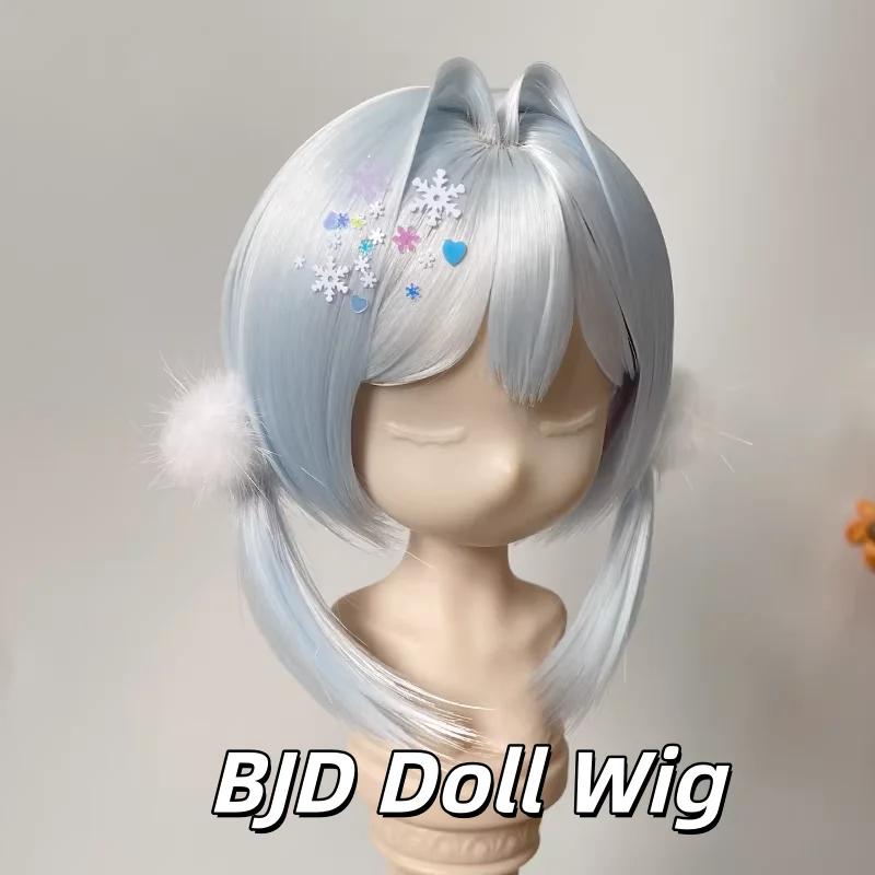 Parrucche per bambole BJD, capelli corti, per 1/3 1/4 MSD MDD DD, accessori per capelli lisci, parrucca