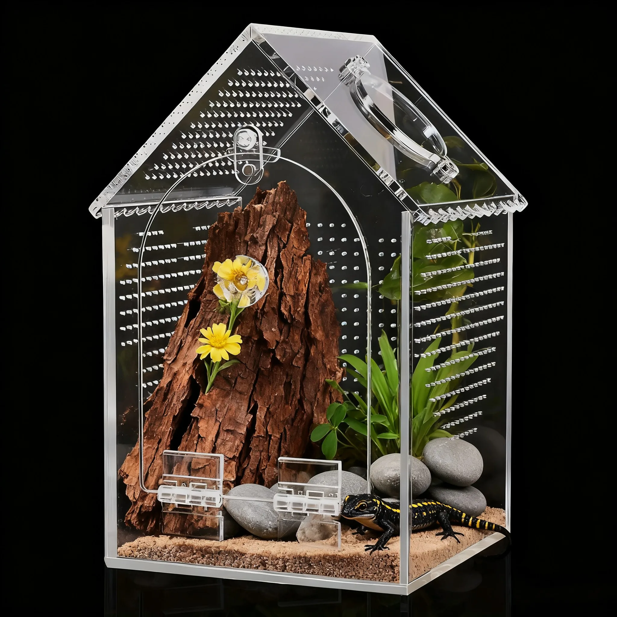 terrario-trasparente-in-acrilico-senza-giunture-da-5x5x8-pollici-con-porta-frontale-e-foro-per-l'alimentazione-per-piccoli-animali-domestici