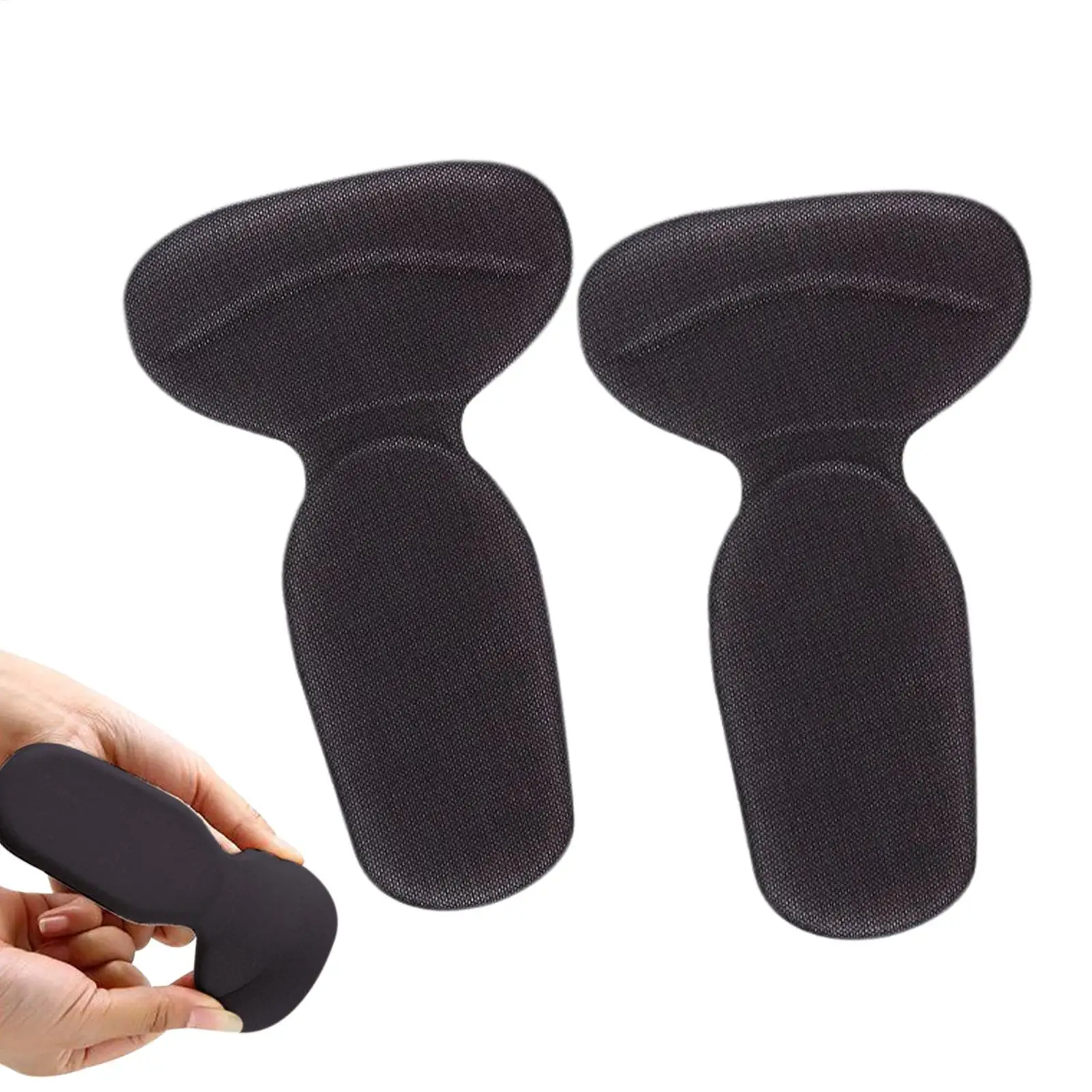

Heel Protectors 2 Pieces Anti-Slip Soft Self-Adhesive Heel Slip Stopper Protector For Men Women Boots Flats Stop Slip And