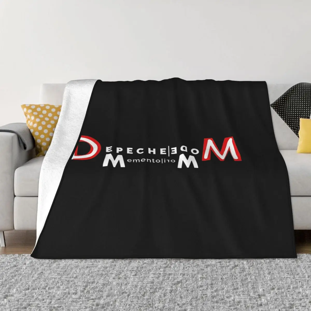 Depeches Mode Blanket Flannel Pop Rock Ultra-Soft Throw Blankets for Car Sofa Couch Bed Rug