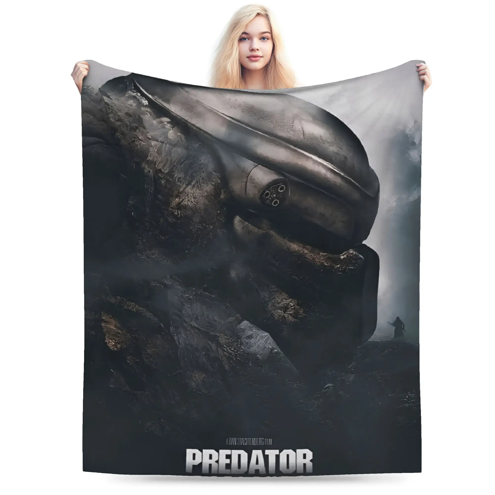 المفترس: بطانية بادلاندز متعددة الأحجام، بطانيات مريحة فائقة النعومة للأريكة والسرير