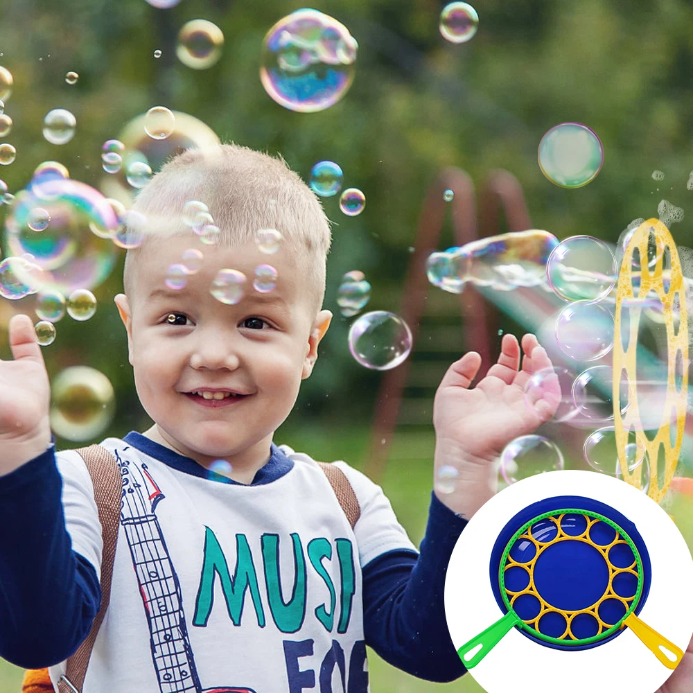 Kinderen Grote Bubbels Wand Kit Kids Speelgoed Fancy Bubble Circle Rekwisieten Ouder-Kind Interactie Rekwisieten Buiten Speeltijd Verjaardagsfeestje
