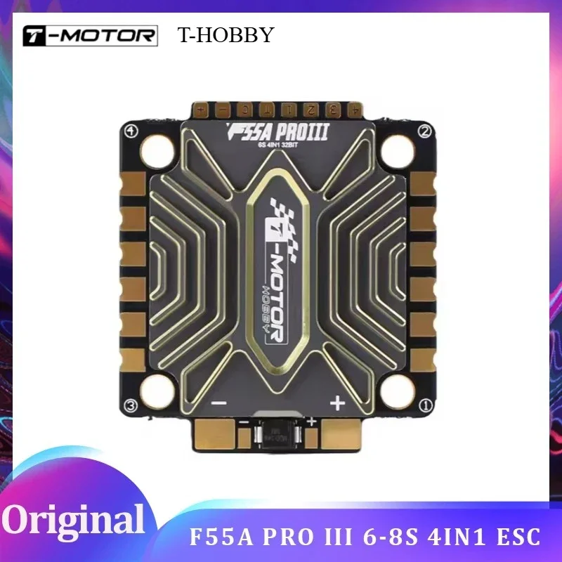 T-Motor /T-HOBBY F55A PRO III 6-8S 4IN1 ESC AM32 30.5X30.5MM For Long Range FPV Racing Drone