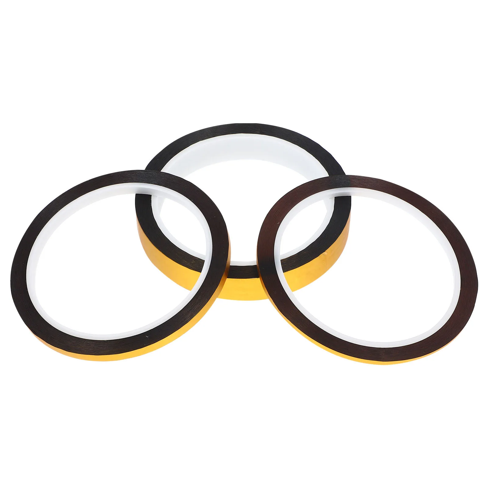 

3 Rolls Gold Foil Paper Tape Set DIY Scrapbooking Masking Tape Sticker for Crafts Planners Notebooks Self-Adhesive DIY Tapes