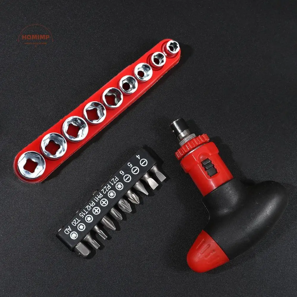 

Manual Ratchet Screwdriver Rotate Forward Reverse T Type Ratchet Bit Anti Slip Adjustable Fast Screw Driver Bit