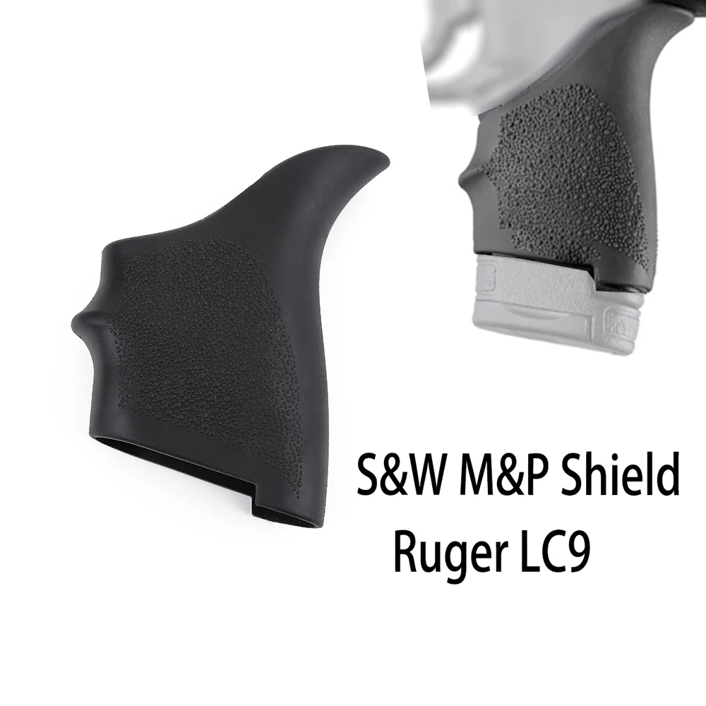 

Grip Sleeve for S&W M&P Shield 9mm & .40 S&W / Ruger LC9, EC9 Handgun Rubber Cover Anti-slip Handguard