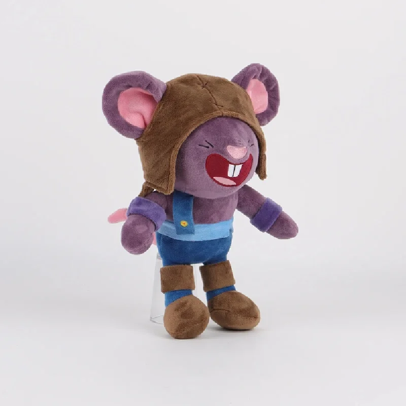 Cross-Border New Product Brawl Stars Mouse Brawl Stars Plush Doll Blind Mouse Doll Game Cute Collection Doll Toys Holiday Gift