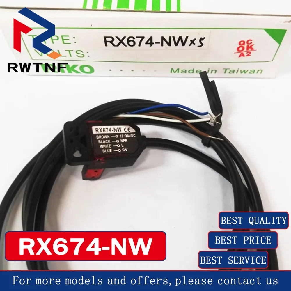 Brand New Genuine RX674-NW RIKO Photoelectric sensor instead of EE-SX674-WR,100% original warehouse stock