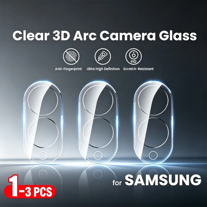 1-3Pcs 3D Clear Lens Glass for Samsung Galaxy Z Fold8 5G Back Camera Protector Samsung Z Fold 8 Ultra Z Fold7 2026 Lenses Film