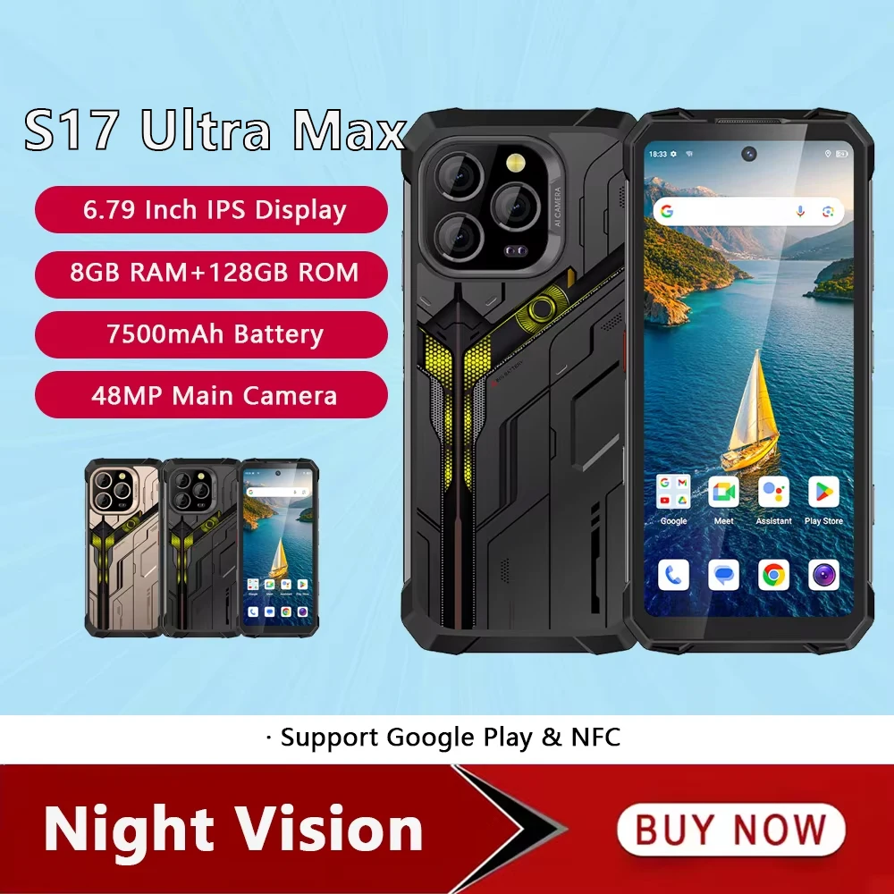 UNIWA S17 Ultra Max ATEX Rugged Phone 6.79