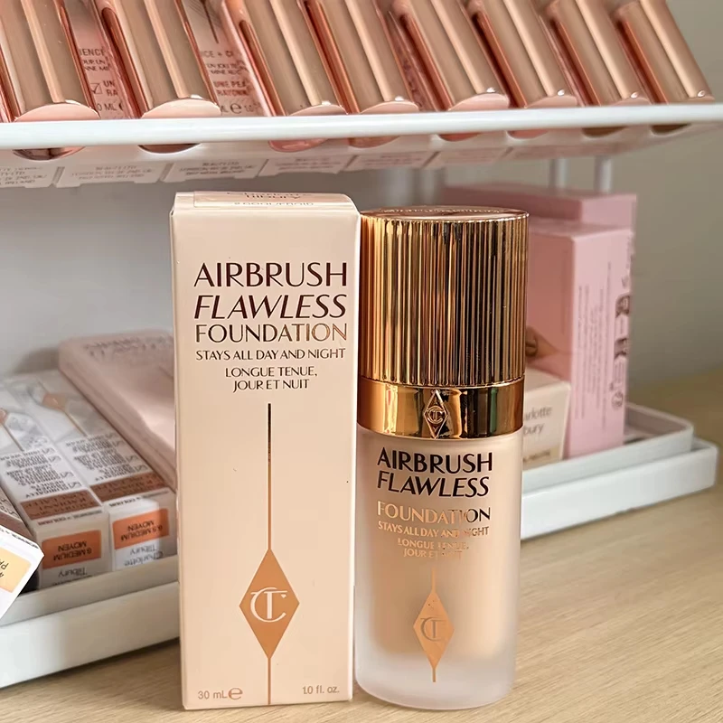 Charlotte Tilbury Liquid Foundation Liquid Setting Spray Silky Long-lasting Concealer Moisturizing Contour Enhancing Face Makeup - view 4
