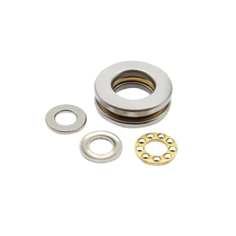 5PCS F2-6M F3-8M F5-10M F6-12M F8-16M F10-18M F12-21M F12-23M Mini 3-in-1 Plane Axial Ball Thrust Bearing