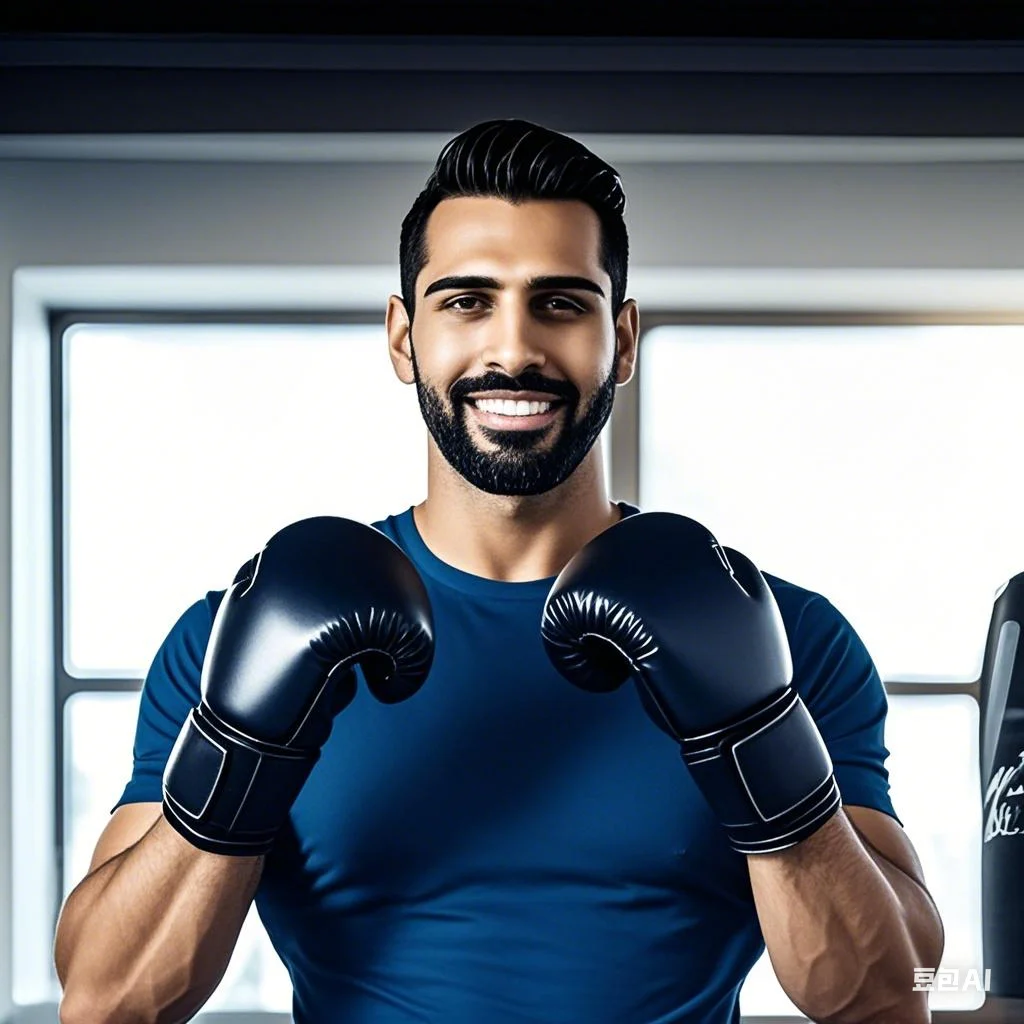 

Professional Boxing Gloves - Black PU Leather for Training