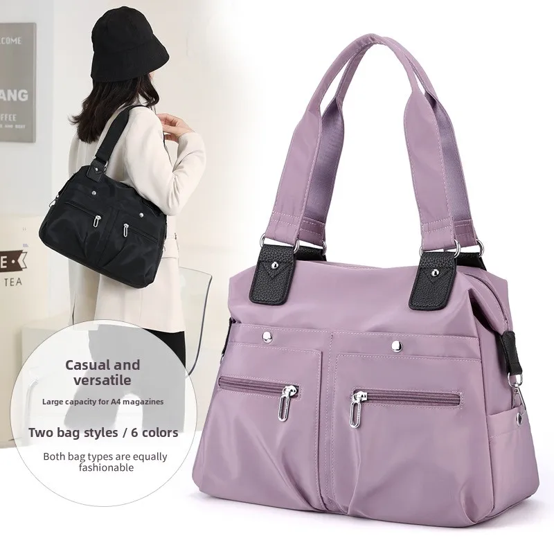 

Casual Lightweight Commuter Tote Bag Women's Single oulder Cloth Bag New 2025 Storage Travel Bag Small Faionable