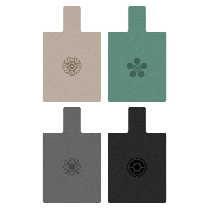 

Custom Anti Slip Marble Yoga Non Slip Suede Reformer Mat PU Rubber Pilates Mat for Reformer