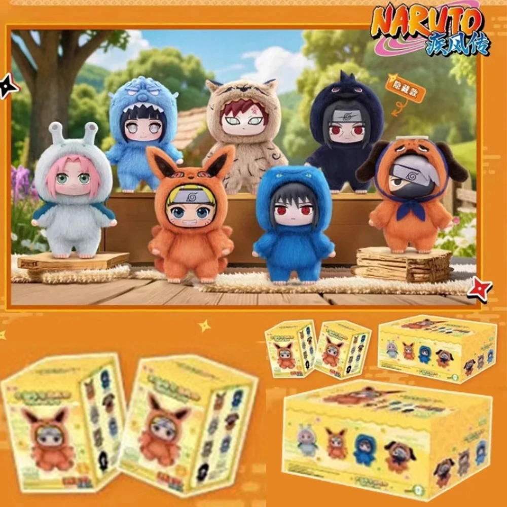 

Collectible Gifts | EAKI Naruto Shippuden Blind Box: Sasuke/Kakashi | Handmade Stuffed Ornaments