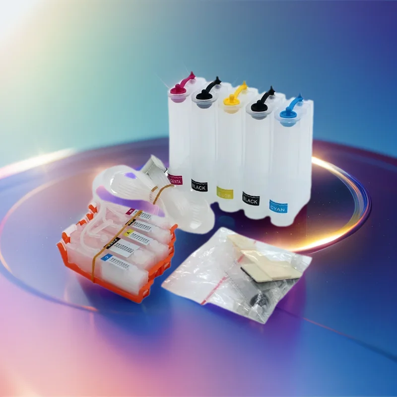 5Color PGI-750 CLI-751 Ciss System for Canon PIXMA iP7270 MG6370 MG5470 MX727 MX927 MG7170 MG5570 MG6470 iX6870 iX6770 iP8770