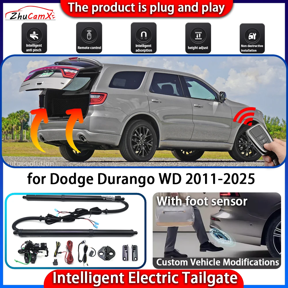 ZhuCamX Smart Powered Tailgate System for Dodge Durango WD 2011-2025 Automatic Intelligent Electric Trunk Lift Control Kit