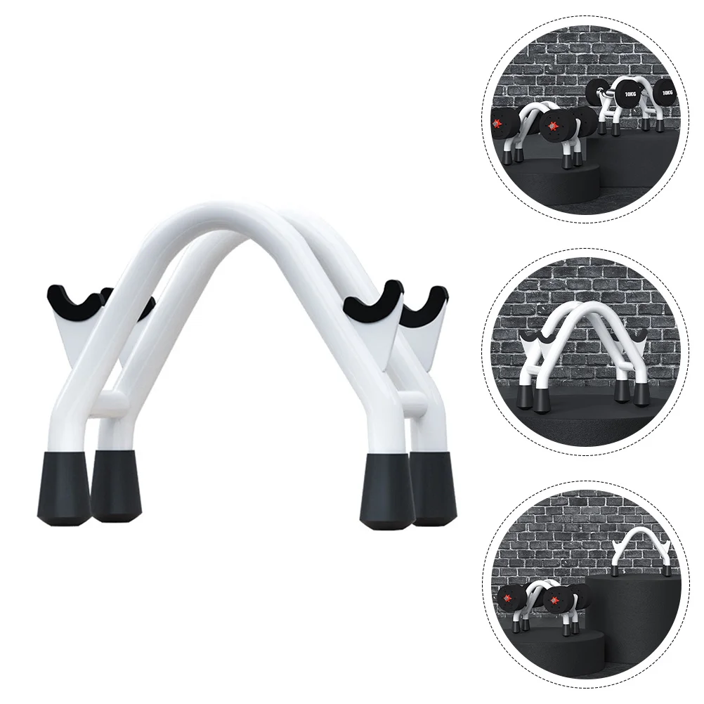 

Fitness Accessory Device Holder Dumbbell Stand Barbell Sports Iron Rubber Rack Workout Machines for Home