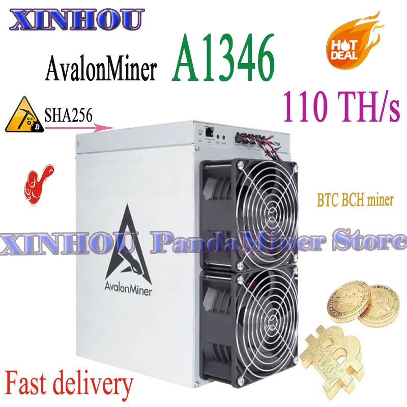 

Avalon Miner A1346 107T 110T 113T Bitcoin Asic miner Better than Avalonminer A1326 A1166 A1266 A1246 WhatsMiner M50 M31+ S19kpro