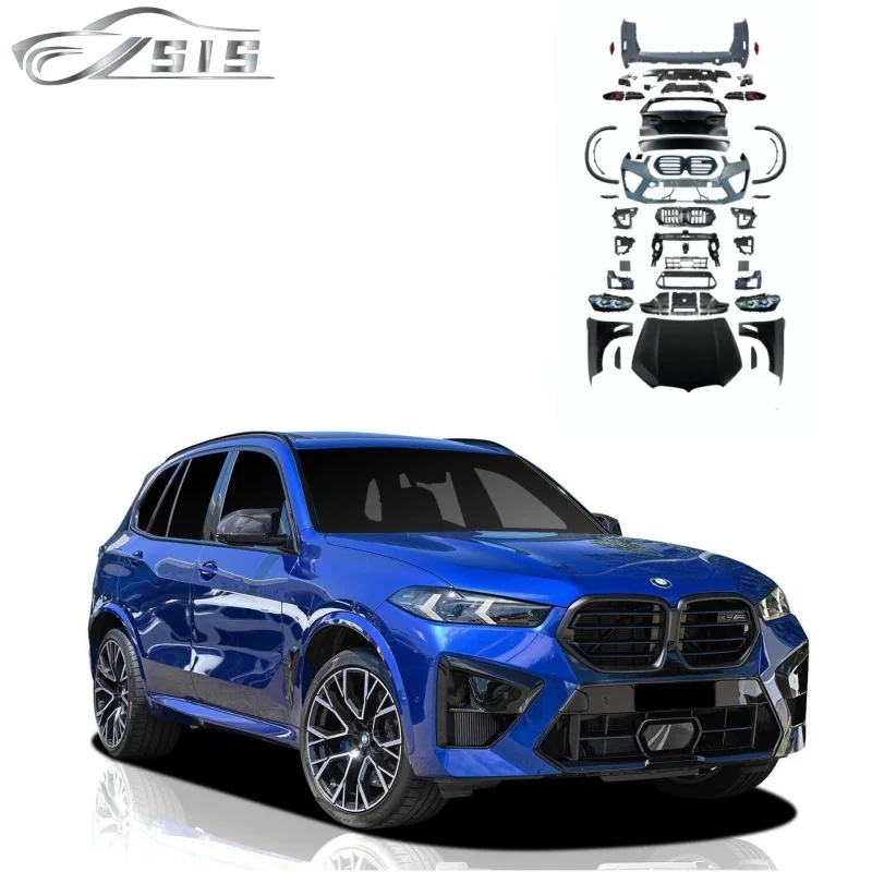 F15 to G05 LCI Body Kits fit for X5 Series 2014-2017  to 2024 model X5M upgrade facelift full set car bumpers body kits  for F15