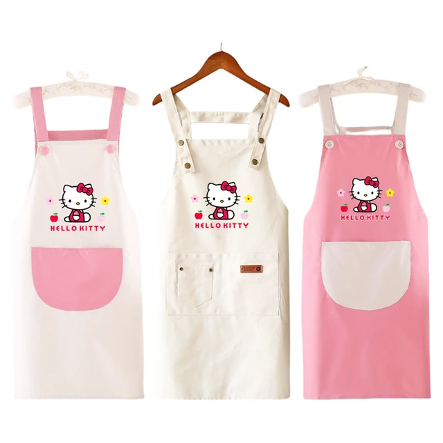 Vintage Sanrio ChiBiMaRu shops Half Body Apron New