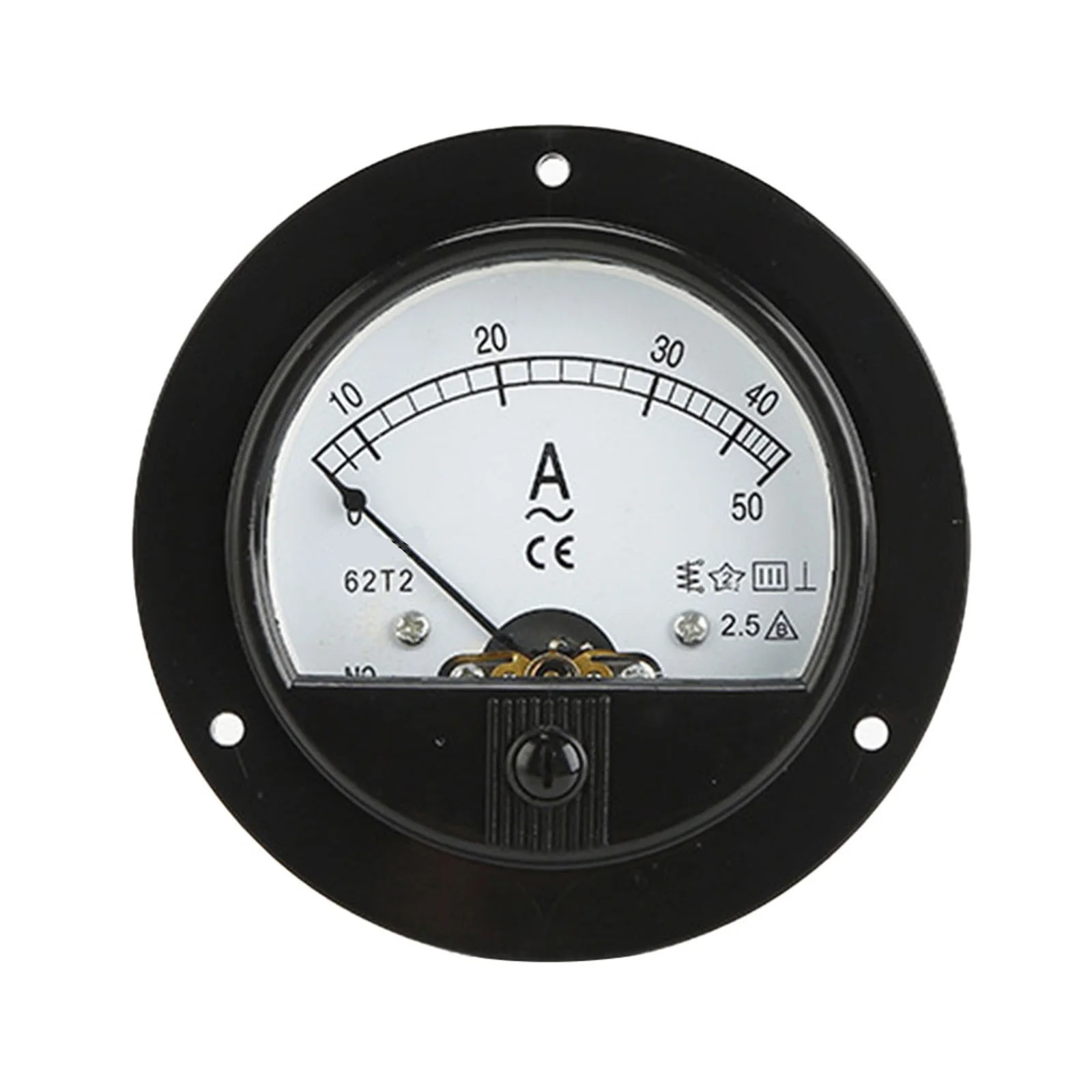 

1pcs DH-65 Pointer Type AC Ammeter Analog Ammeter Round Panel Meter Voltage Meter 50/60Hz 0V-300V Diameter 82.5mm