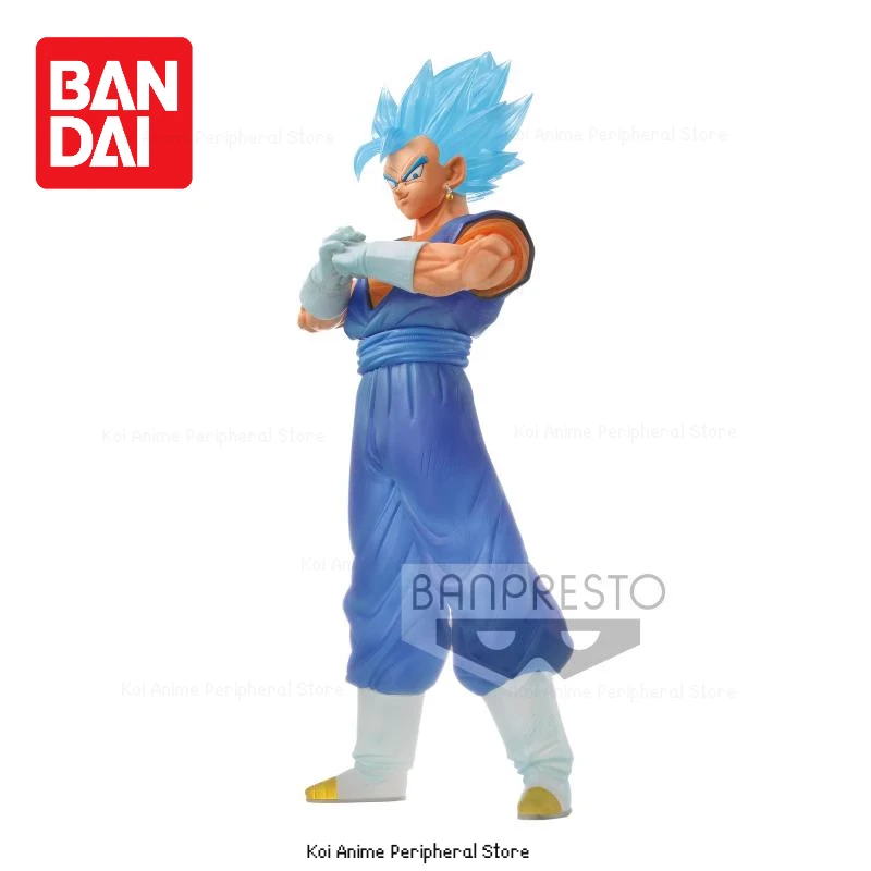 Bandai Dragon Ball CLEARISE Super Saiyan Blue Vegeta Model Collector's Figure Anime Surrounding Children's Holiday Gifts