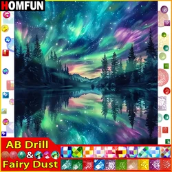 HOMFUN Fairy Dust AB DIY Diamond Painting