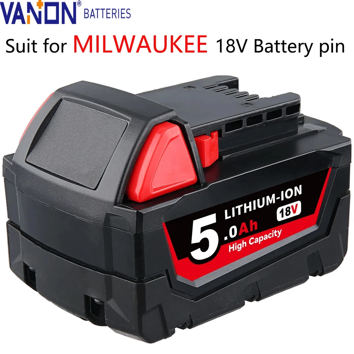

18V 5.0Ah Replacement Battery Compatible with M18 18V Power Tools Battery 48-11-1850 48-11-1852 48-11-1820