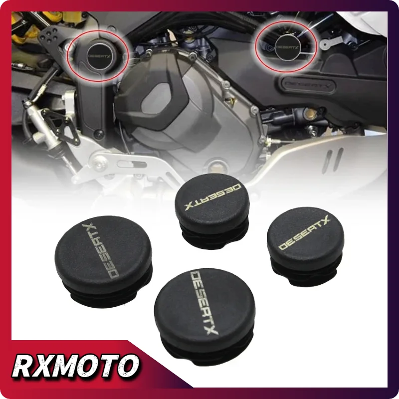 

Suitable for Ducati DesertX Deserto X 2022 2023 Motorcycle Frame Hole Cover Caps Plug Frame Accessories