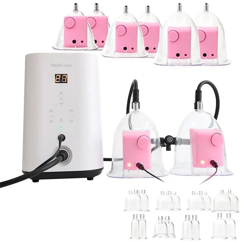 

Многофункциональный вакуумный массажер для груди и ягодиц с функцией подогрева, массажер для тела, устройство для массажа груди