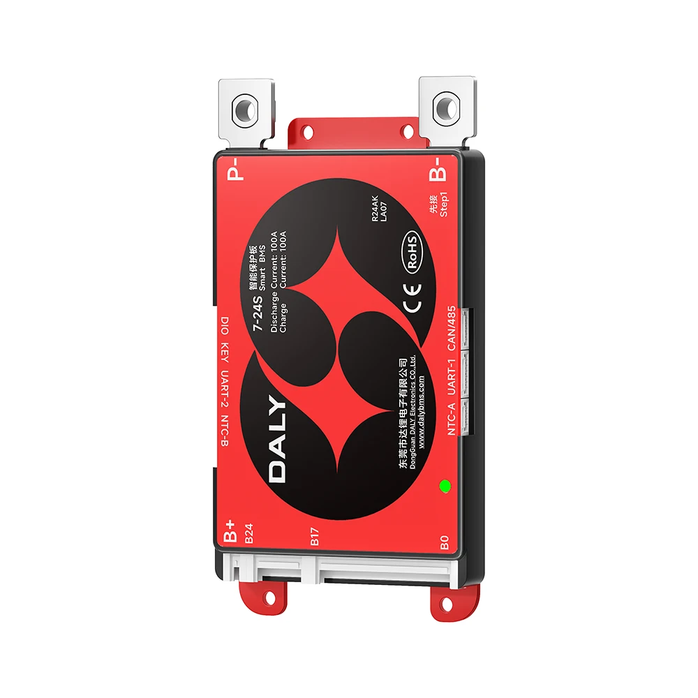 AliExpress DALY Daly Smart BMS Lifepo4 4S 6S 8S 24V 10S 36V 16S 48V 40A 60A 80A 100A Li-ion 3.2V Battery RS485 CAN Bluetooth BMS Scooter E-Bike