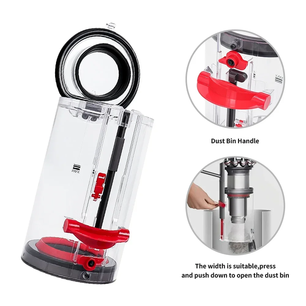 Staubbehälter und HEPA-Filter-Set für Dyson V11 V15 SV14 SV15 SV22 Staubsauger Staubbehälter Hinterfilter Ersatzteile – Detail 19