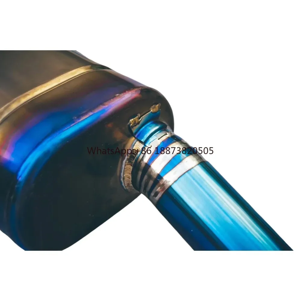 High Performance Titanium Alloy Catback Exhaust System for Porsche Macan 3.0T 3.6T