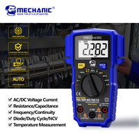 MECHANIC High-Precision Professional Digital Multimeter True RMS AC DC Voltage Capacitance Resistance Hz NCV Tester Current Tool