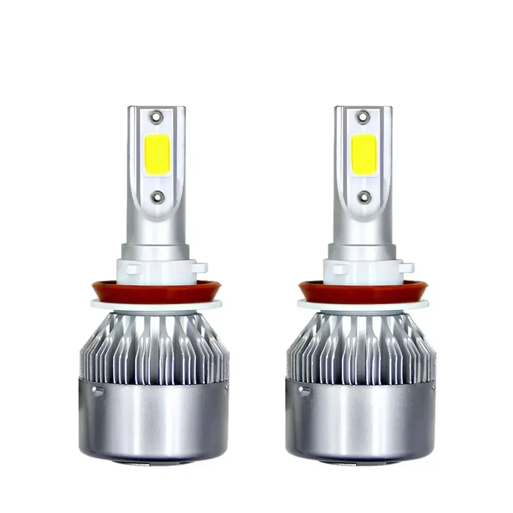 

Pop H4 H7 Car LED Headlight Bulbs H11 H1 H3 H8 H9 880 HB3 9005 HB4 9006 9004 9007 9012 6000K 12V Auto Headlamps Fogs LED Bulbs