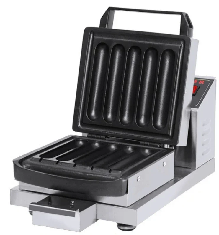 Multifunctional Snack Baking Equipment Durable Hot Dog Roller Machine For Milk Crisp Stick And French Pastry Processing