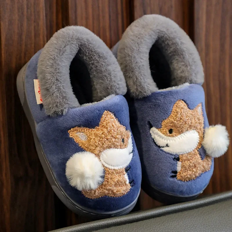 신발 Slippers Kid Toddler Girl Shoe Warm Plush Winter Shoe for Girl Kid Shoe for Boy Slippers Pantuflas Mujer Zapatillas De Casa