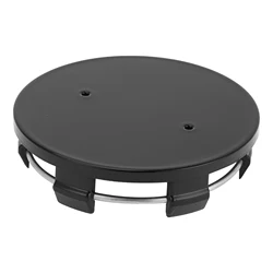 UXCELL 70mm Outer Diameter 1pcs Universal Car Wheel Hub Center Caps Rustproof Gloss Black Auto Hub Covers Accessories
