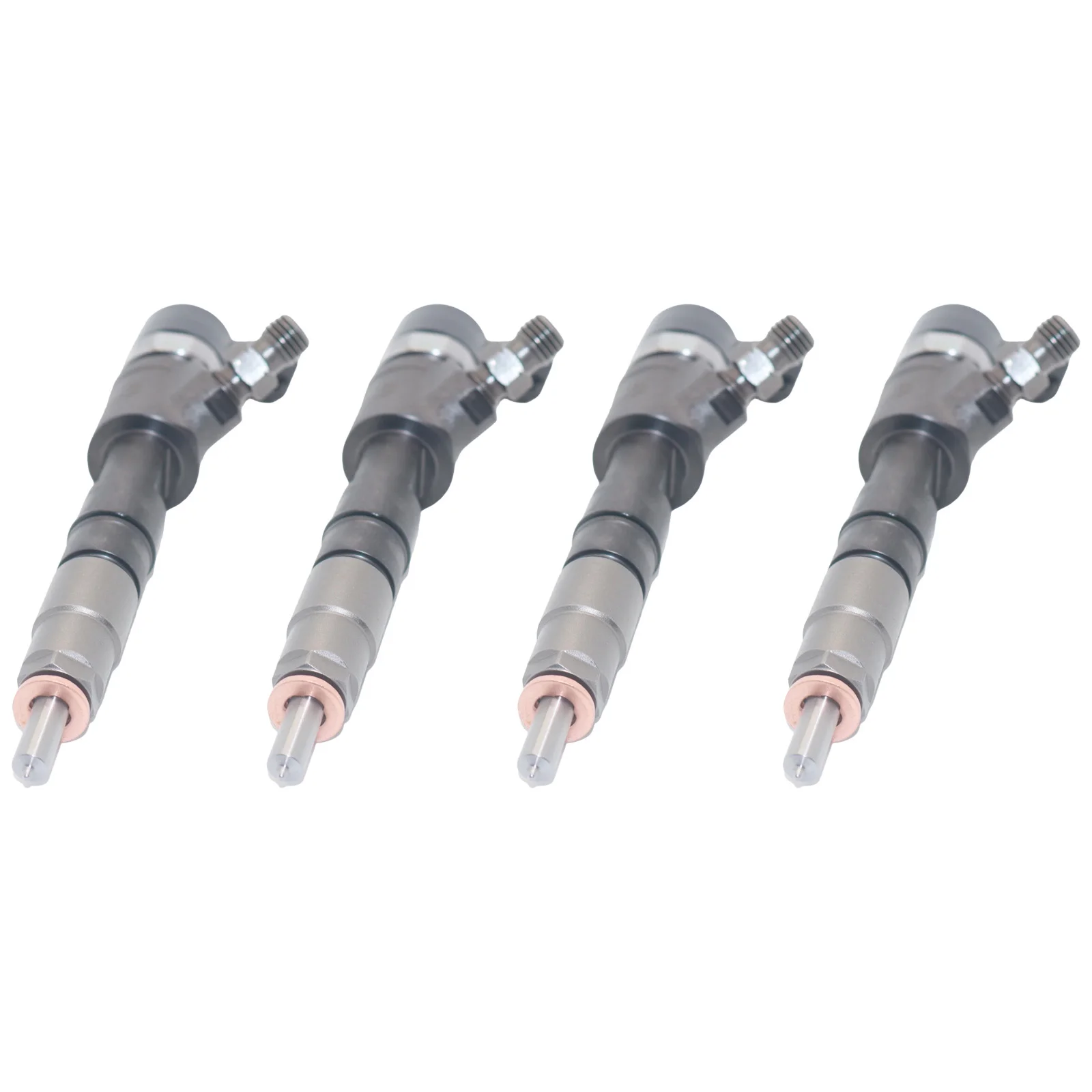 4PCS Fuel Injector 445110464 For John Deere 312GR 314G 316GR 317G 318G Loader