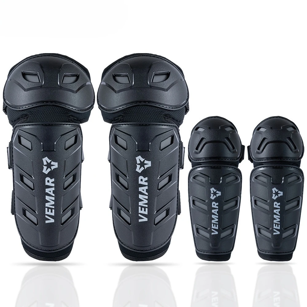 

Motorcycle Elbow Knee Pads Four Piece Set Protective Gear for Motorcycle Scooter Riding Crash Proof Racing Equipment Men Women