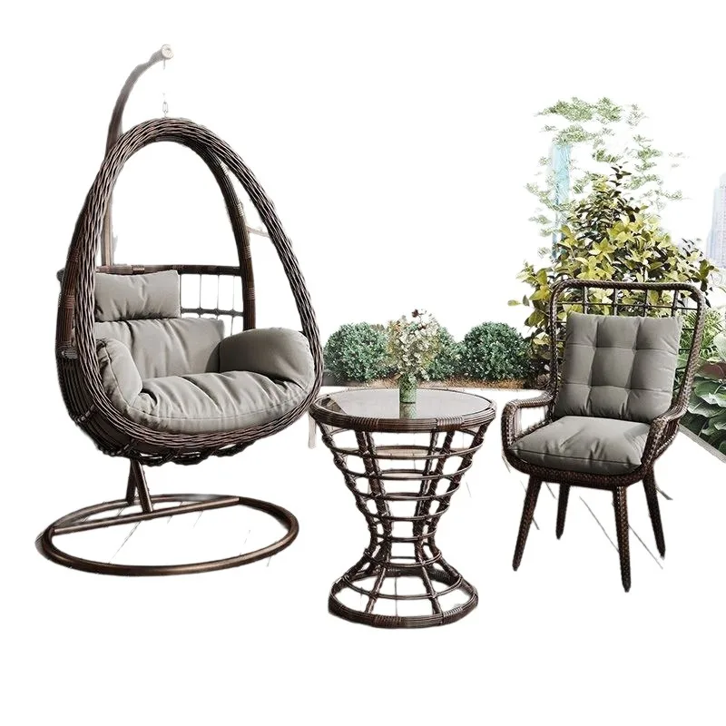 Lazy hammock hammock rattan chair household cradle chair indoor balcony hanging chair