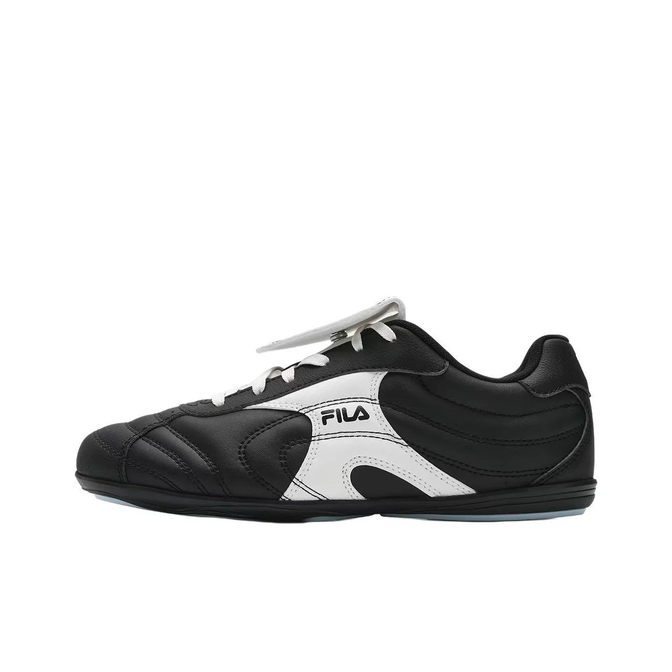 FILA LIPPER Water Dance Shoes Abrasion Resistant Breathable Low top Casual Shoes Women's Black White F12W511122FBC
