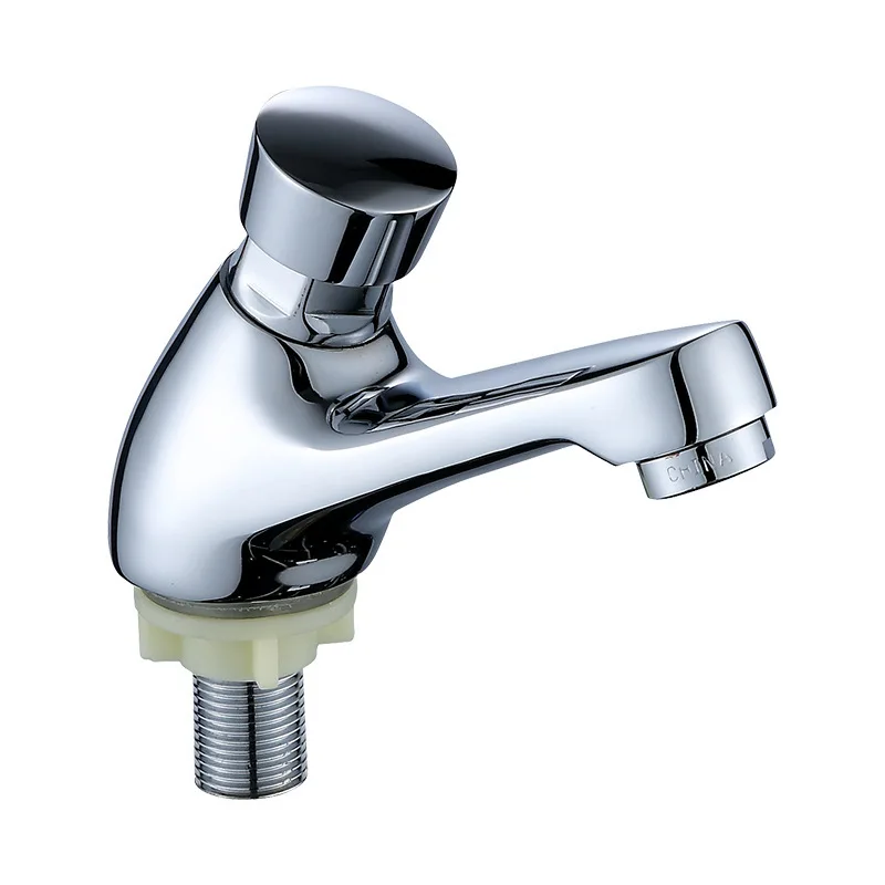 

Bathroom Accessories Press Delay Toilet Sink Cold Water Faucet